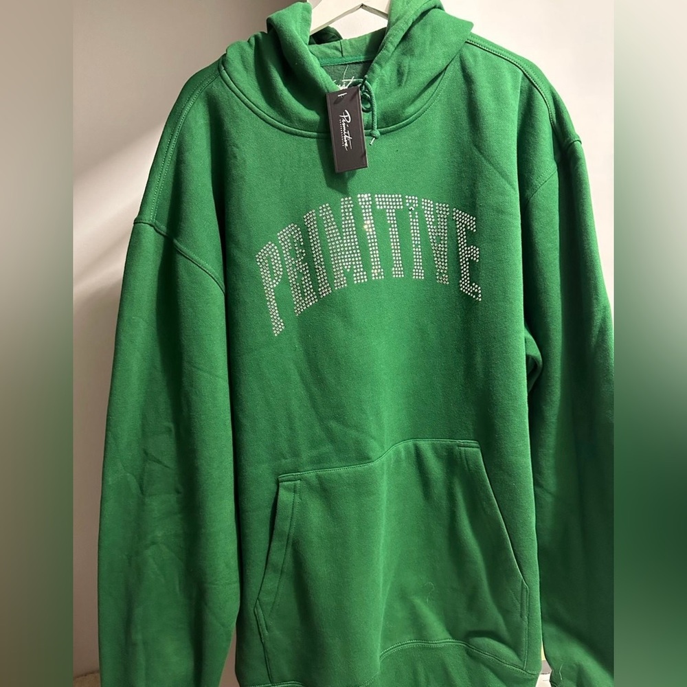 Primitive green hoodie size XL